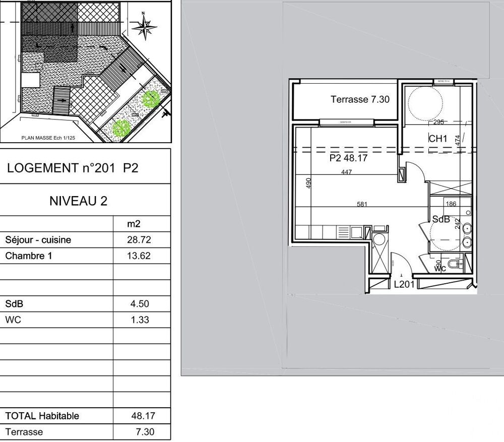 Vente Appartement 2 pièces