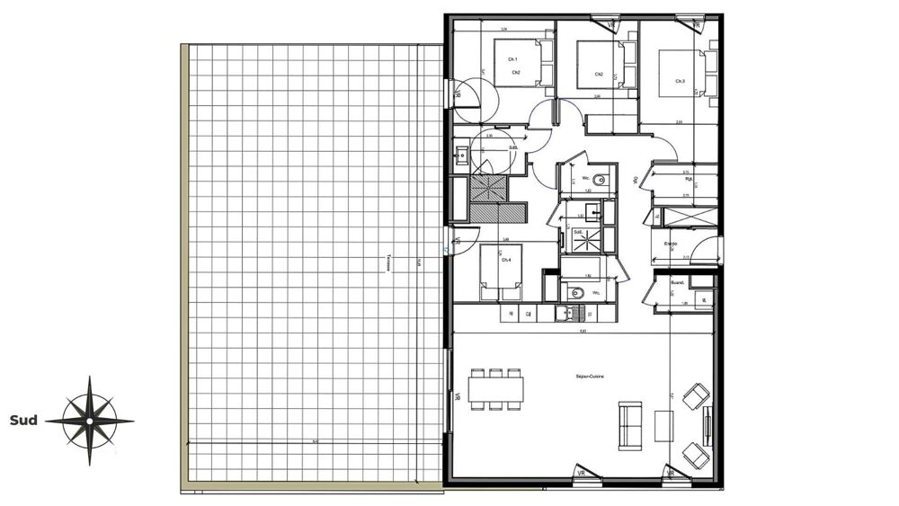 Vente Appartement 5 pièces