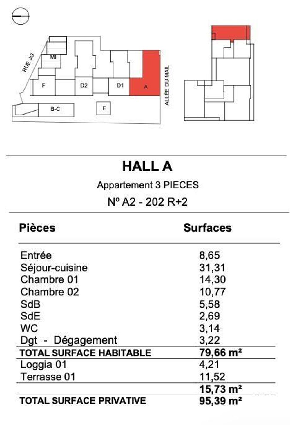 Vente Appartement Vente Appartement 3 pièces La rochelle