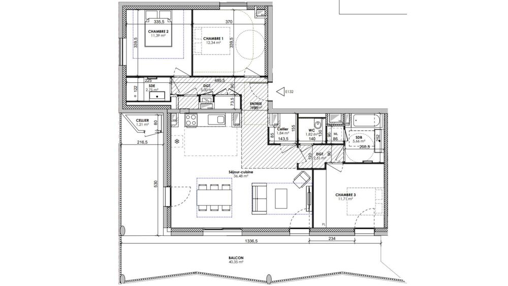 à vendre  Appartement Lyon 7