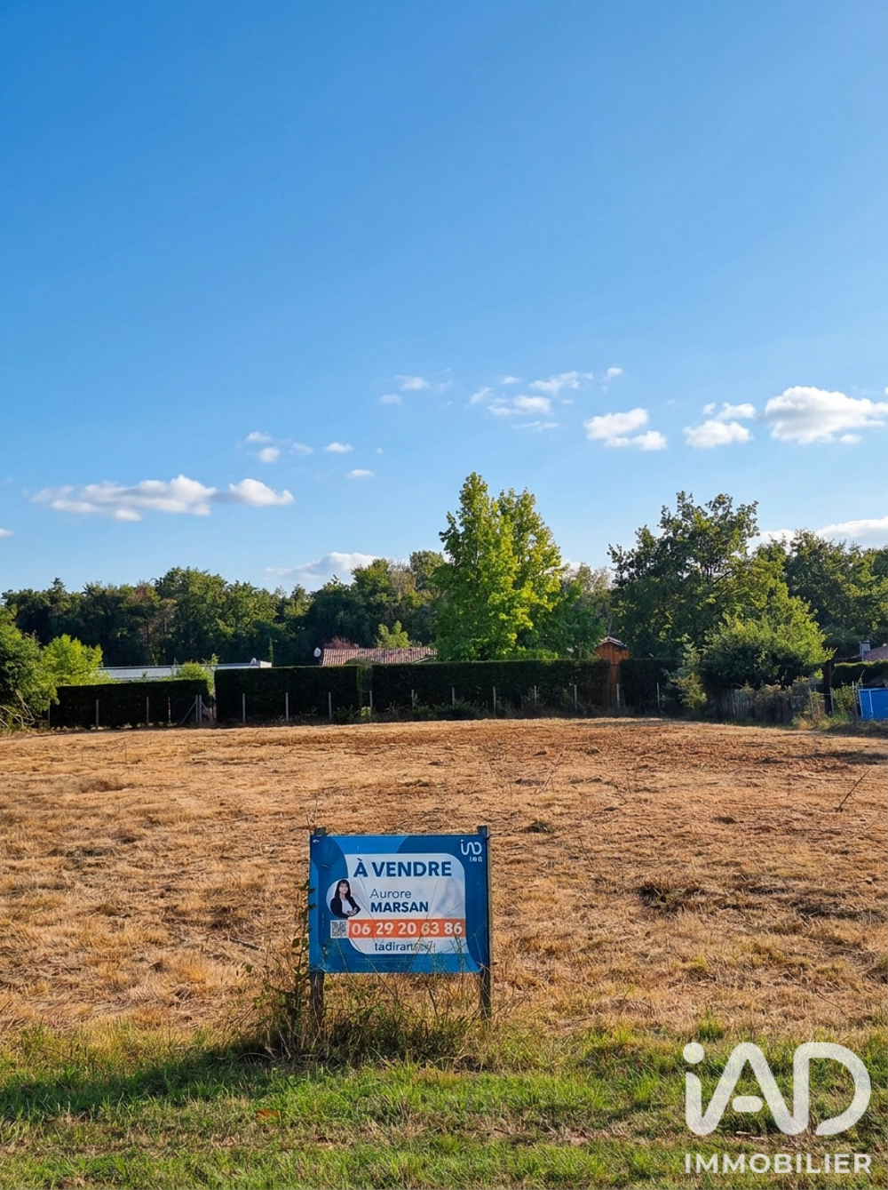Vente Terrain Vente Terrain à bâtir 1 375 m&sup2; Saint-vivien-de-médoc