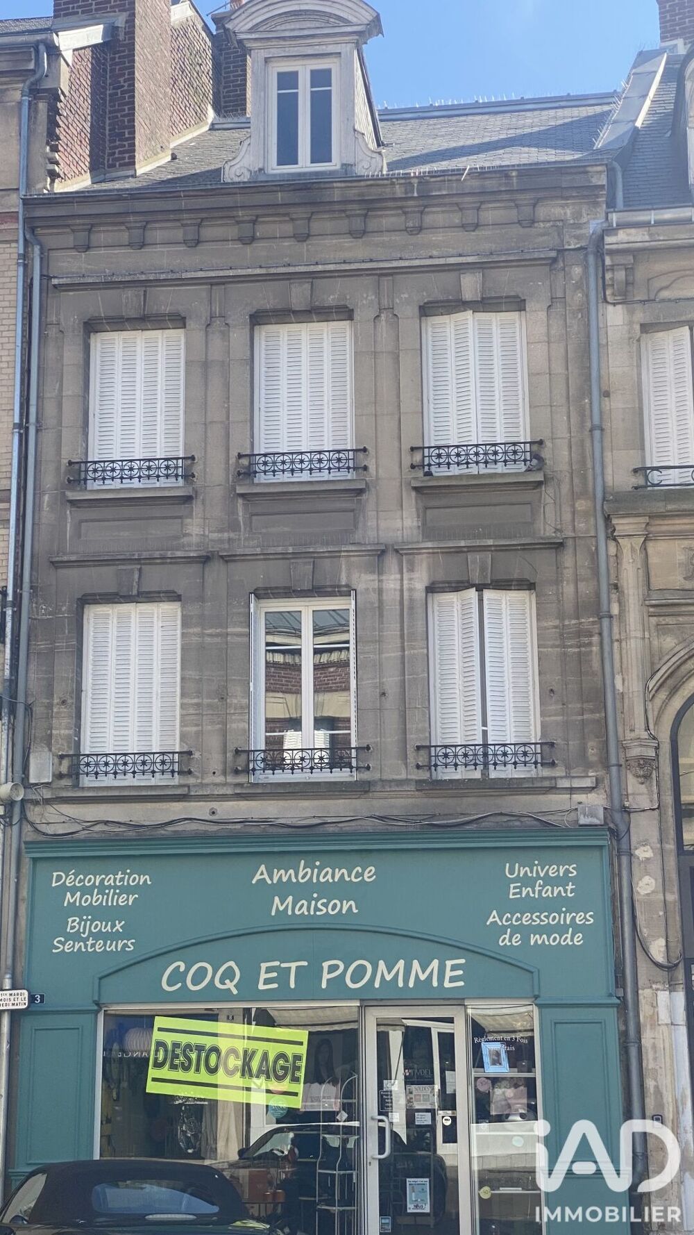Vente Immeuble Vente Immeuble 572 m&sup2; Noyon