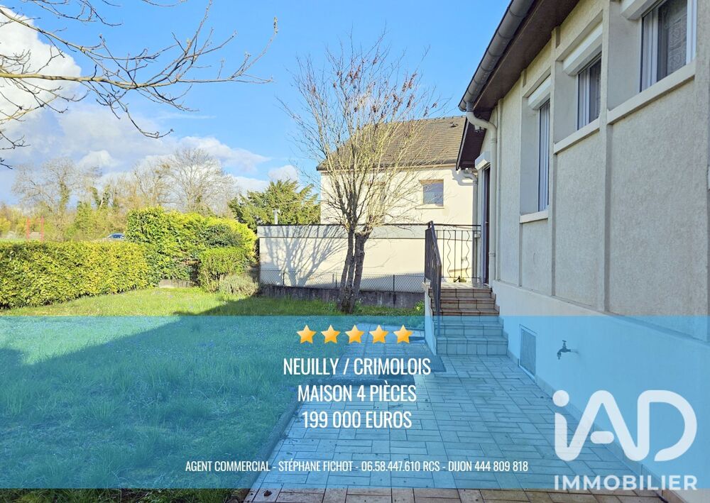 Maison 5 pièces 107 m² · à Neuilly-Crimolois · 107 m² · 199 000 €