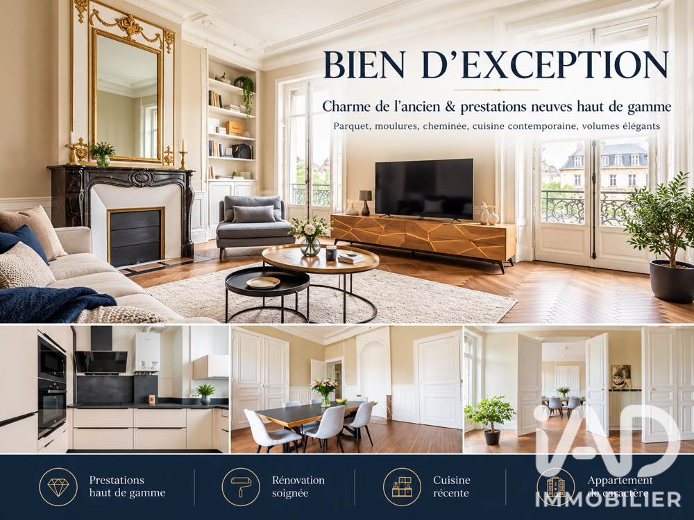 Vente Appartement Vente Appartement 4 pièces Nancy