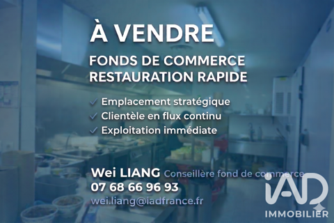 Vente Restauration rapide 220 m&sup2; 320000 91000 Évry