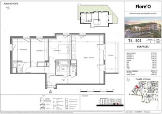  Appartement à vendre 4 pièces 87 m²