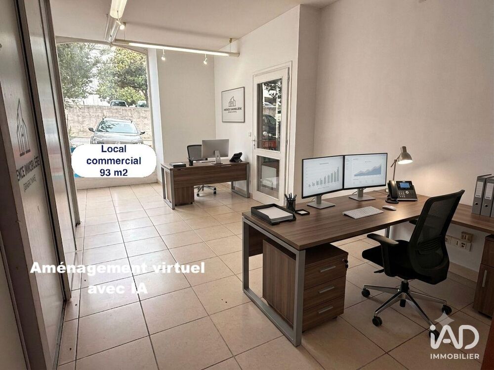   Vente Boutique/Local commercial 93 m&sup2; 
