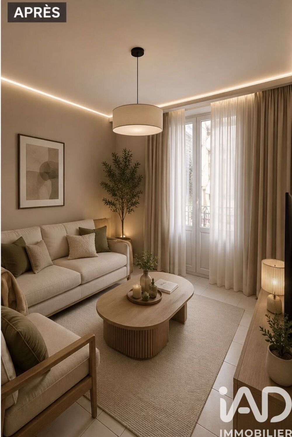 vente Appartement - 3 pièce(s) - 48 m² Nice (06300)