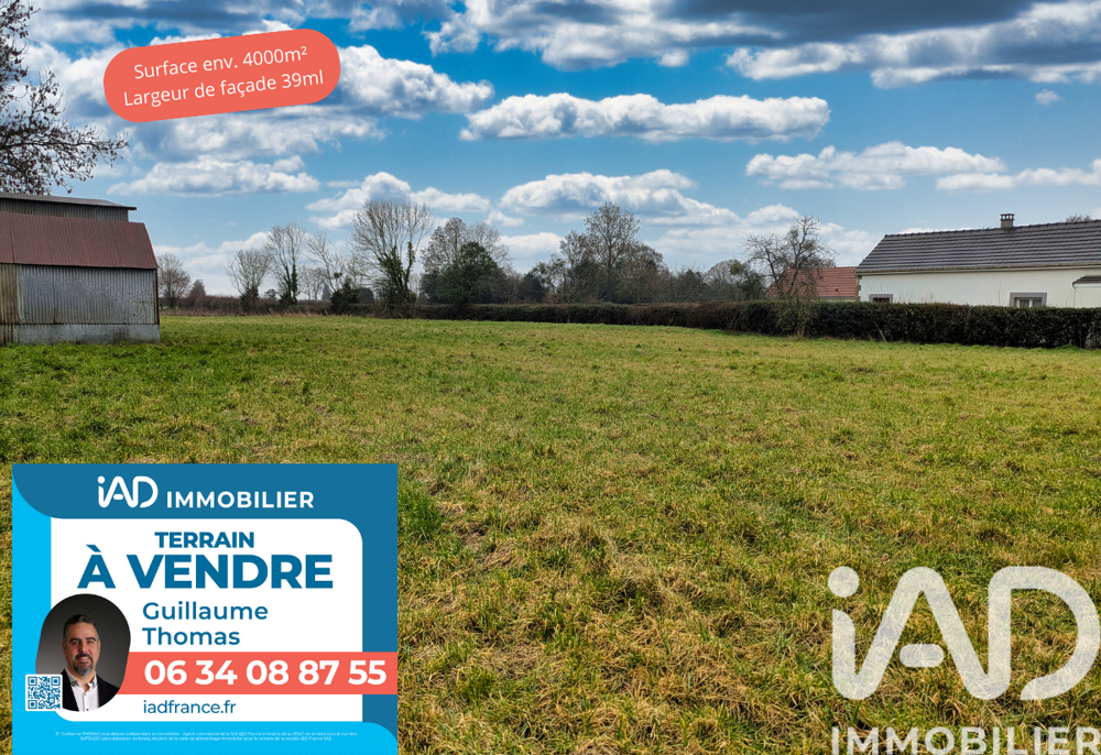 vente Terrain - 4008 m² Escles-Saint-Pierre (60220)