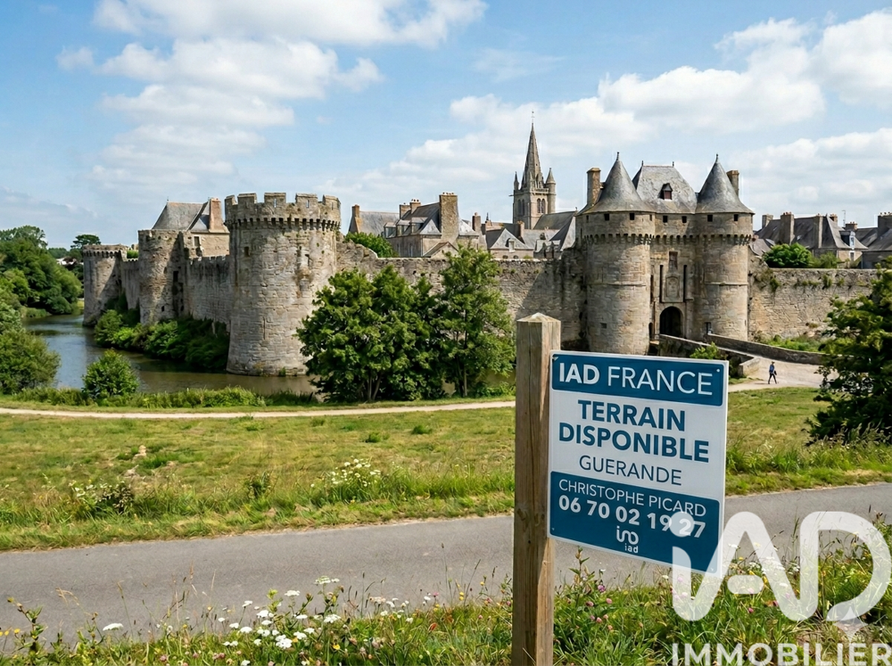 Vente Terrain Vente Terrain à bâtir 410 m&sup2; Guérande