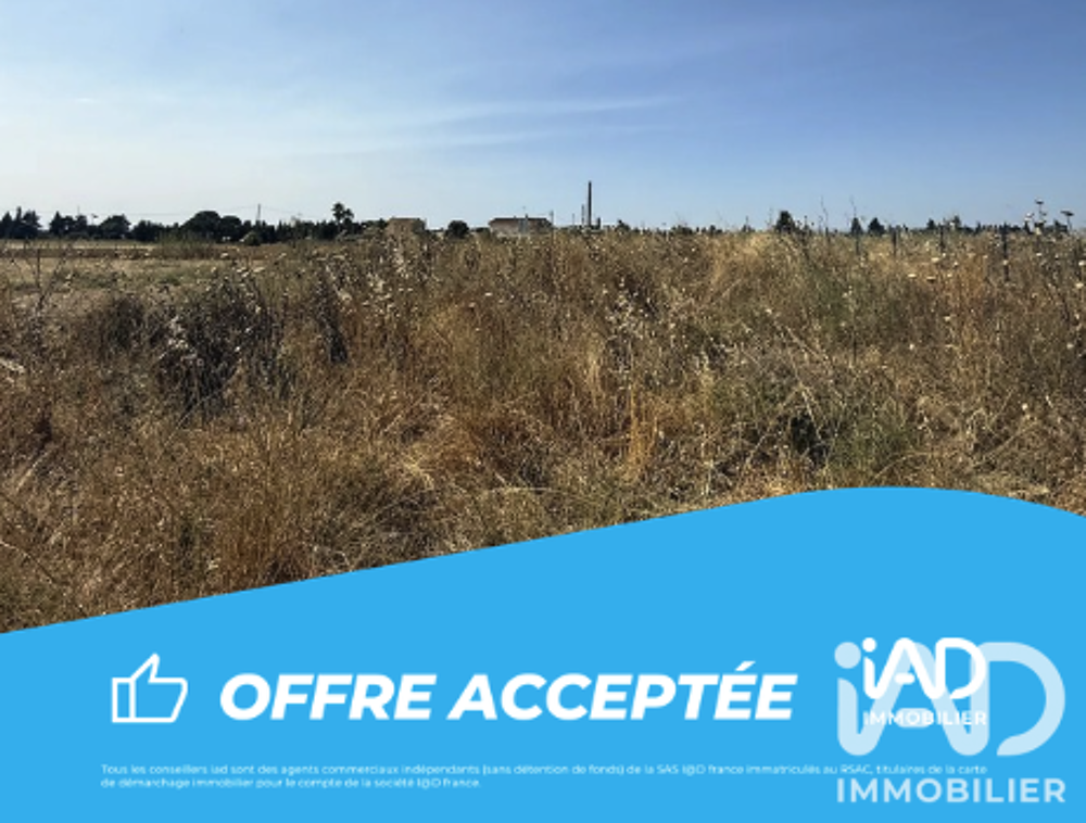 Vente Terrain Vente Terrain à bâtir 640 m&sup2; Saint-chaptes