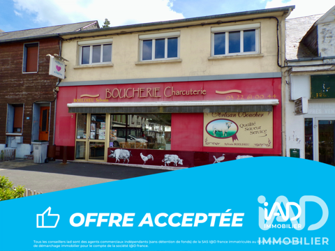 Vente Boucherie, Charcuterie 40 m&sup2; 85000 80220 Gamaches