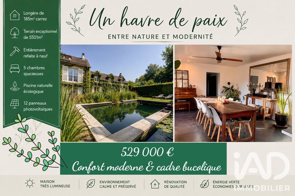 Vente Longère 8 pièces