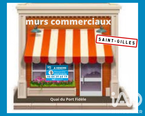 Vente Boutique/Local commercial 34 m&sup2; 188360 85800 Saint-gilles-croix-de-vie