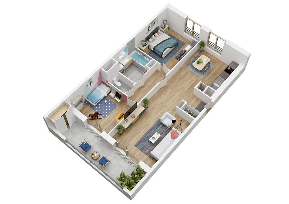 Vente Appartement Vente Appartement 3 pièces Cergy