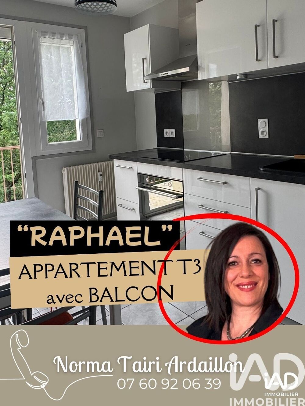 Vente Appartement 3 pièces