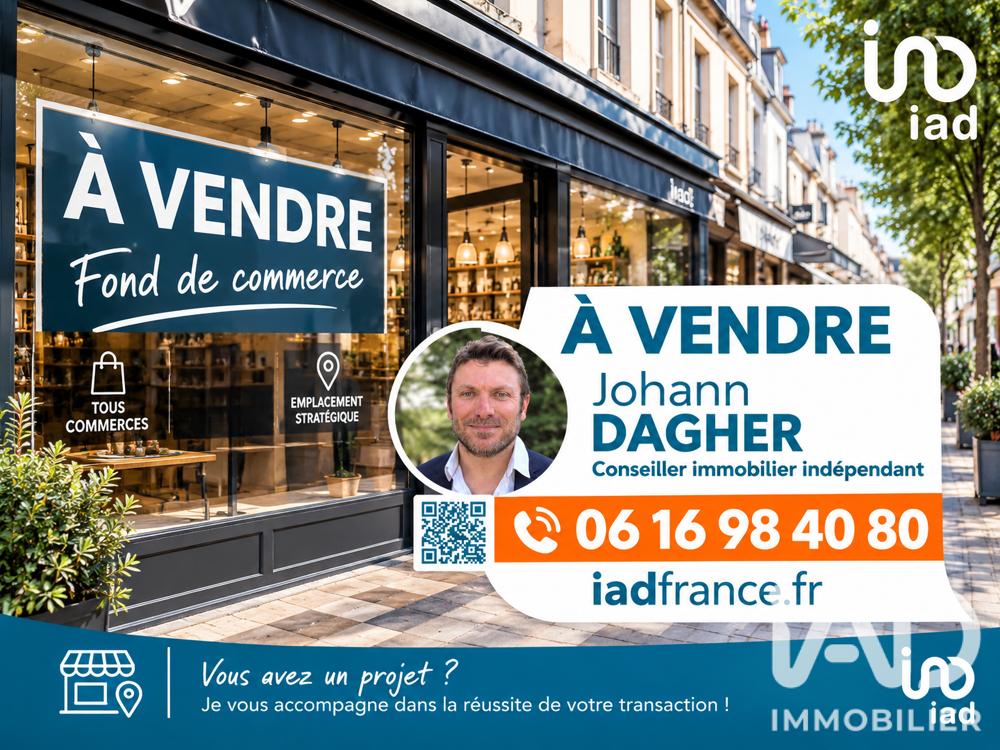   Vente Esthétique, Coiffure 48 m&sup2; 