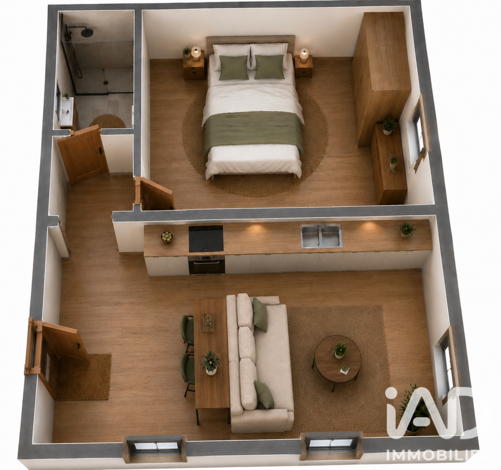 Vente Appartement 2 pièces