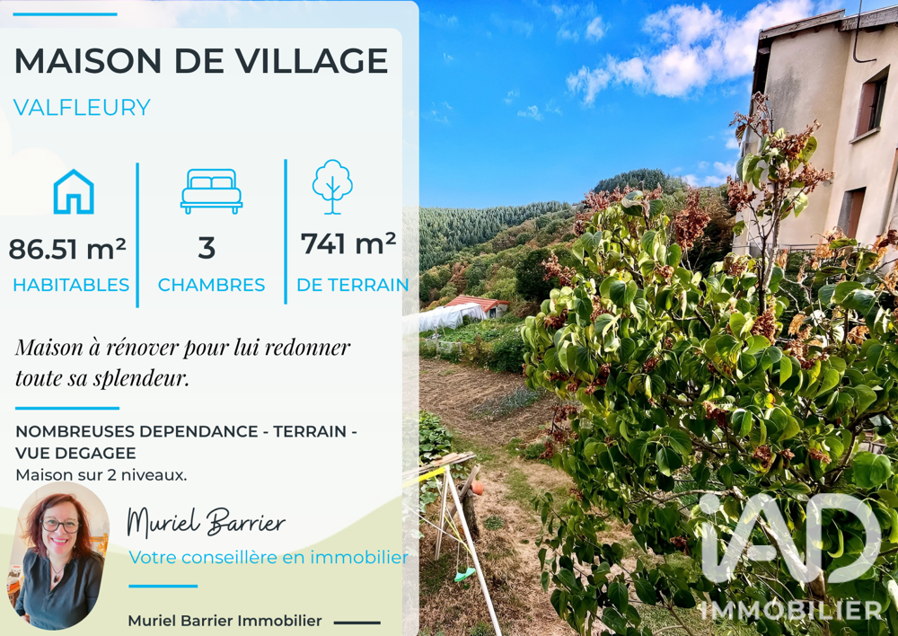 Vente Maison Vente Maison de village 4 pièces Valfleury