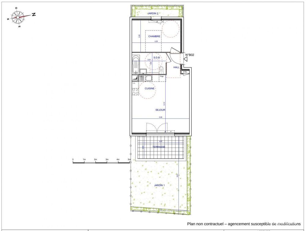 Vente Appartement 2 pièces
