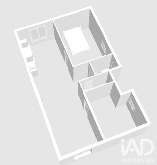  Appartement à vendre 3 pièces 50 m²