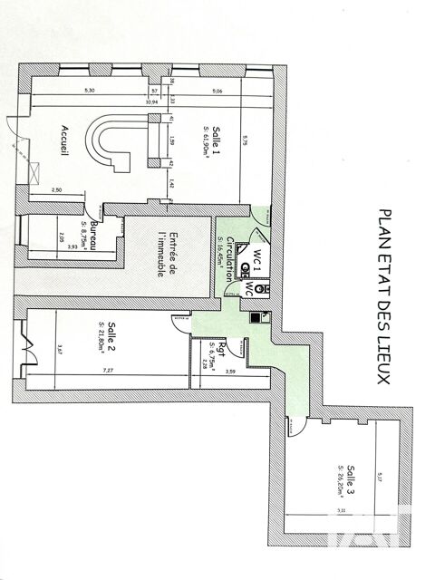   Vente Boutique/Local commercial 150 m&sup2; 