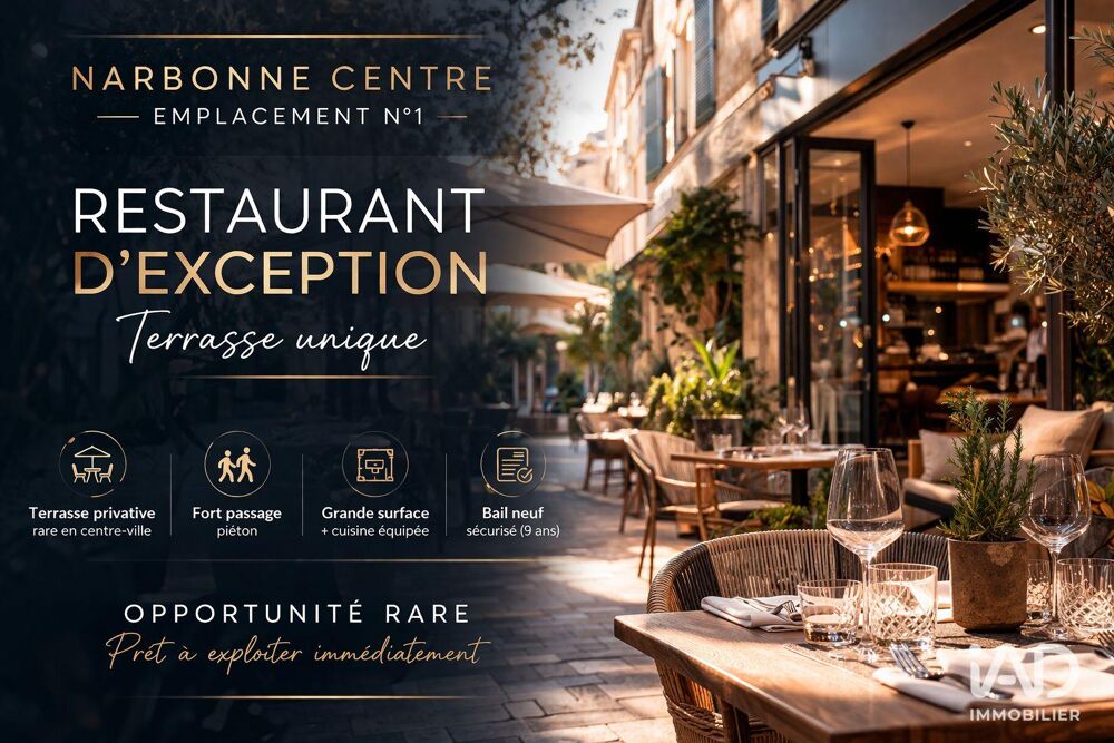   Vente Restaurant 140 m&sup2; 