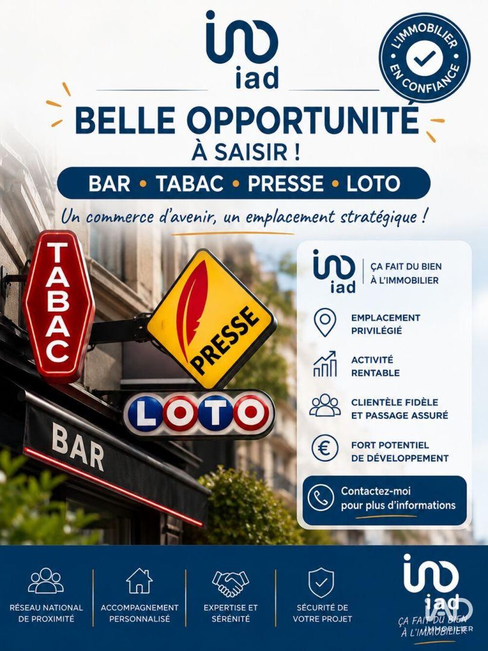   Vente / Local Commercial - 140 m² 