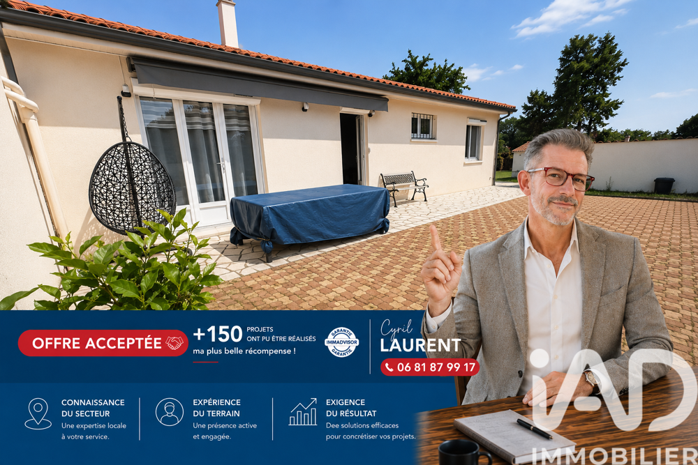 vente Maison - 4 pièce(s) - 88 m² Fléac (16730)