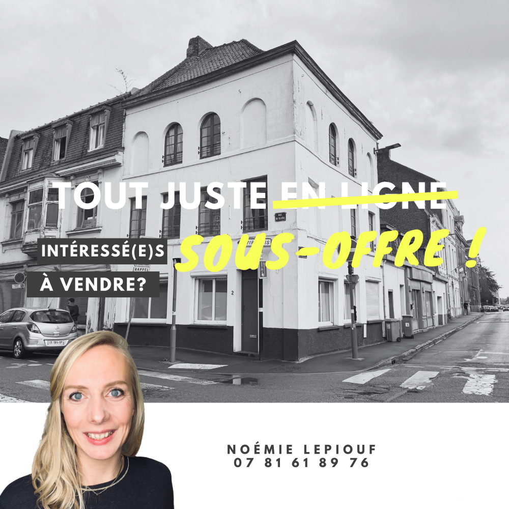 Vente Immeuble Vente Immeuble 187 m&sup2; Tourcoing