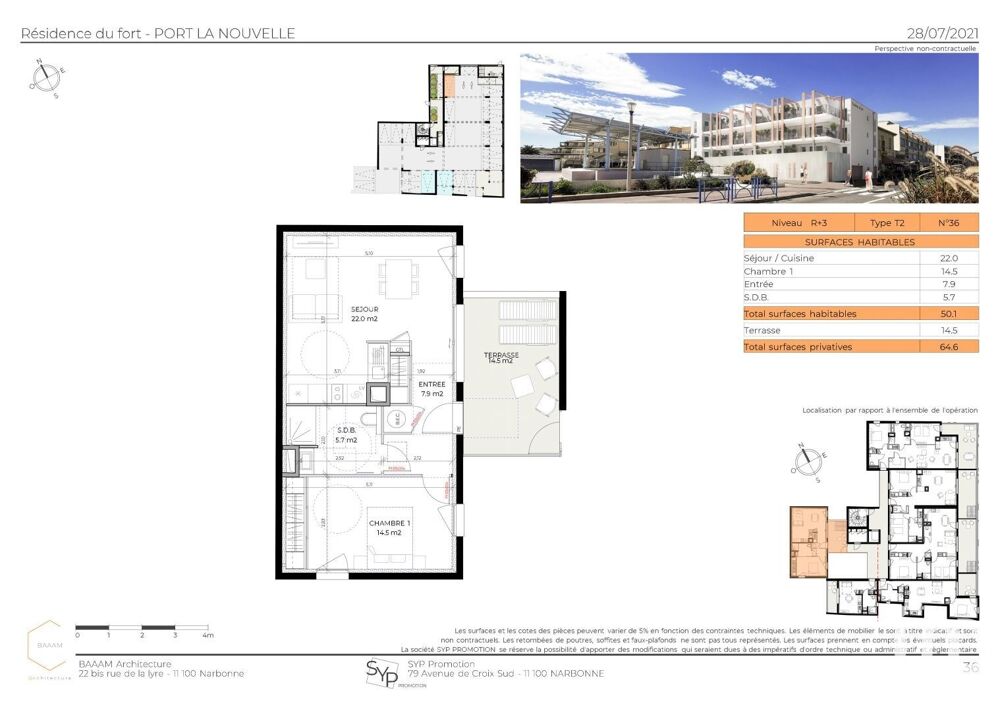 Vente Appartement 2 pièces