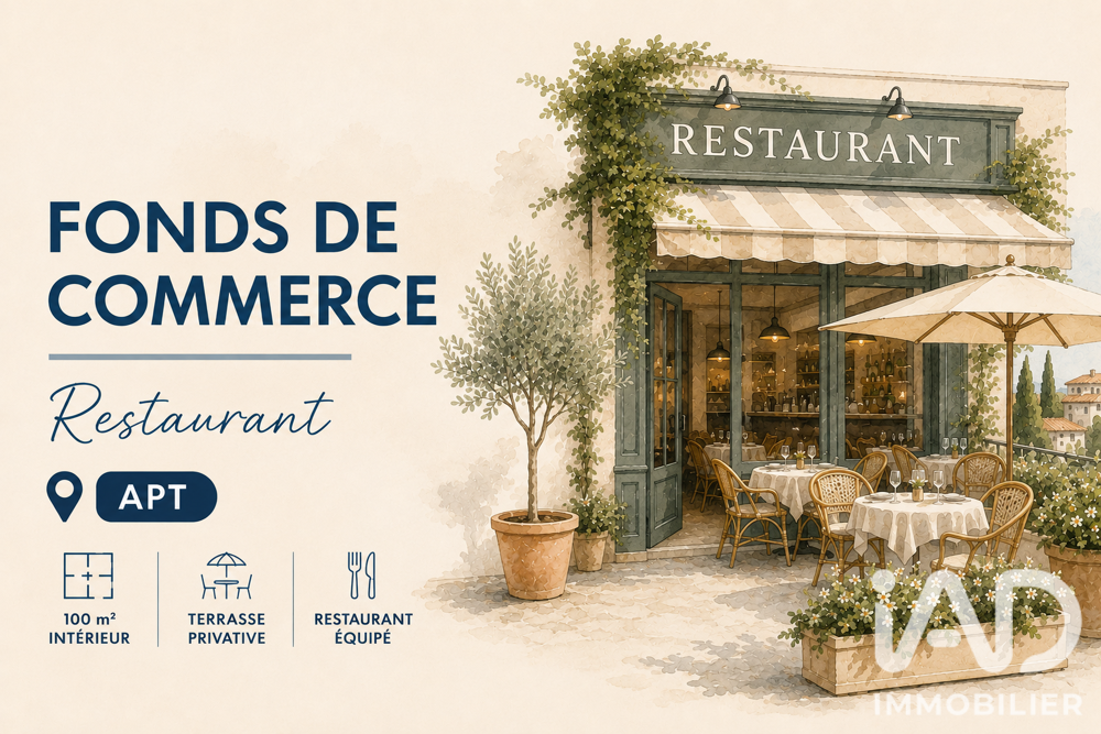   Vente Restaurant 100 m&sup2; 