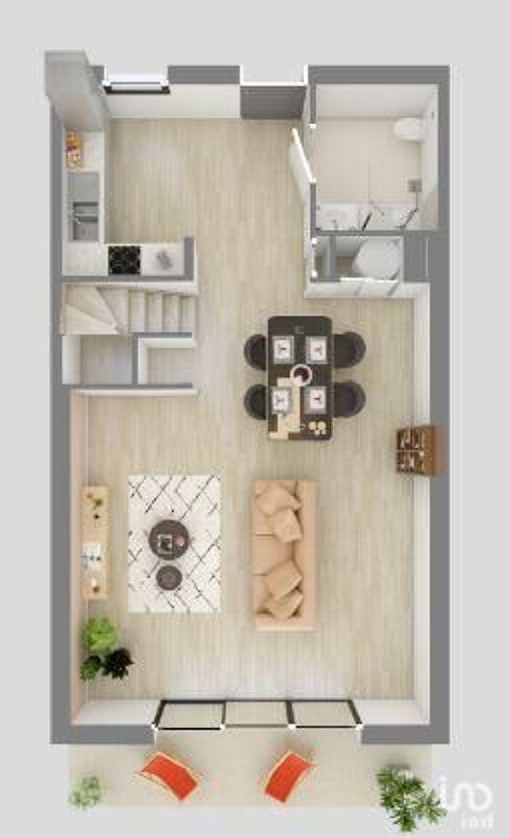 Vente Duplex 4 pièces