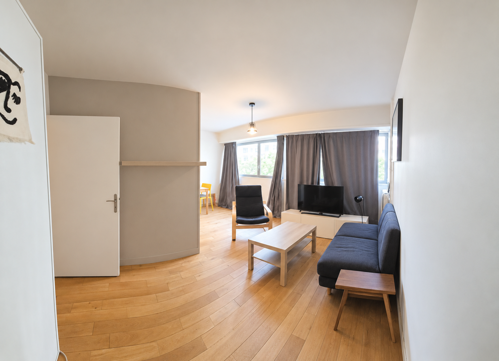 Vente Appartement Studio loué meublé, 26,71 m², 2e étage avec ascenseur, cave Paris 15