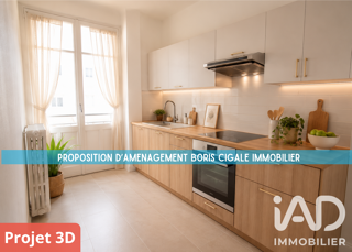  Appartement à vendre 2 pièces 53 m²