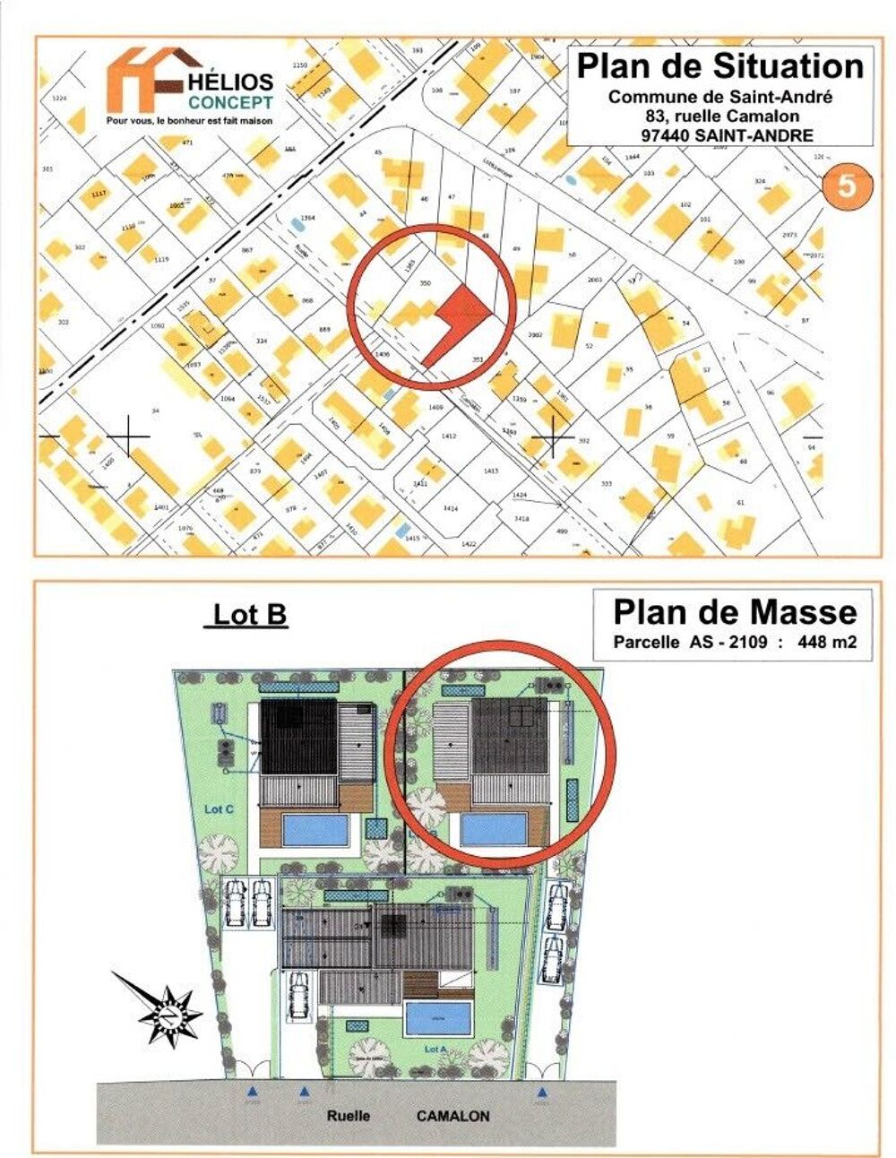 Vente Maison Vente Maison/villa 4 pièces Saint-andré