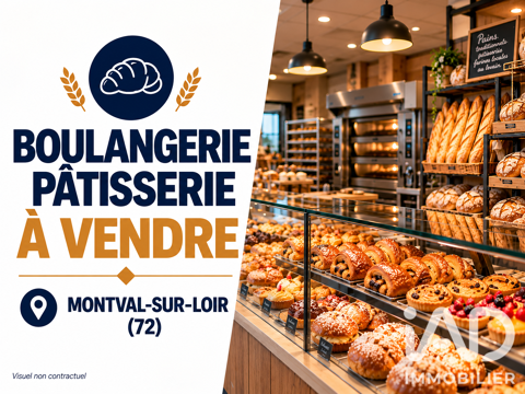 Vente Boulangerie, P&acirc;tisserie 130000 72500 Montval-sur-loir