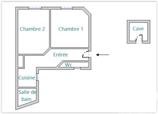  Appartement à vendre 2 pièces 31 m²