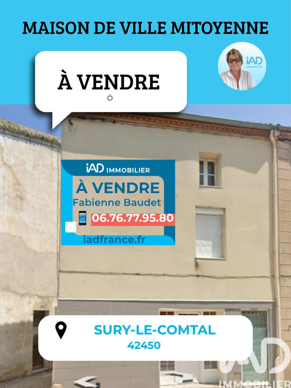 Vente Maison de ville 4 pièces