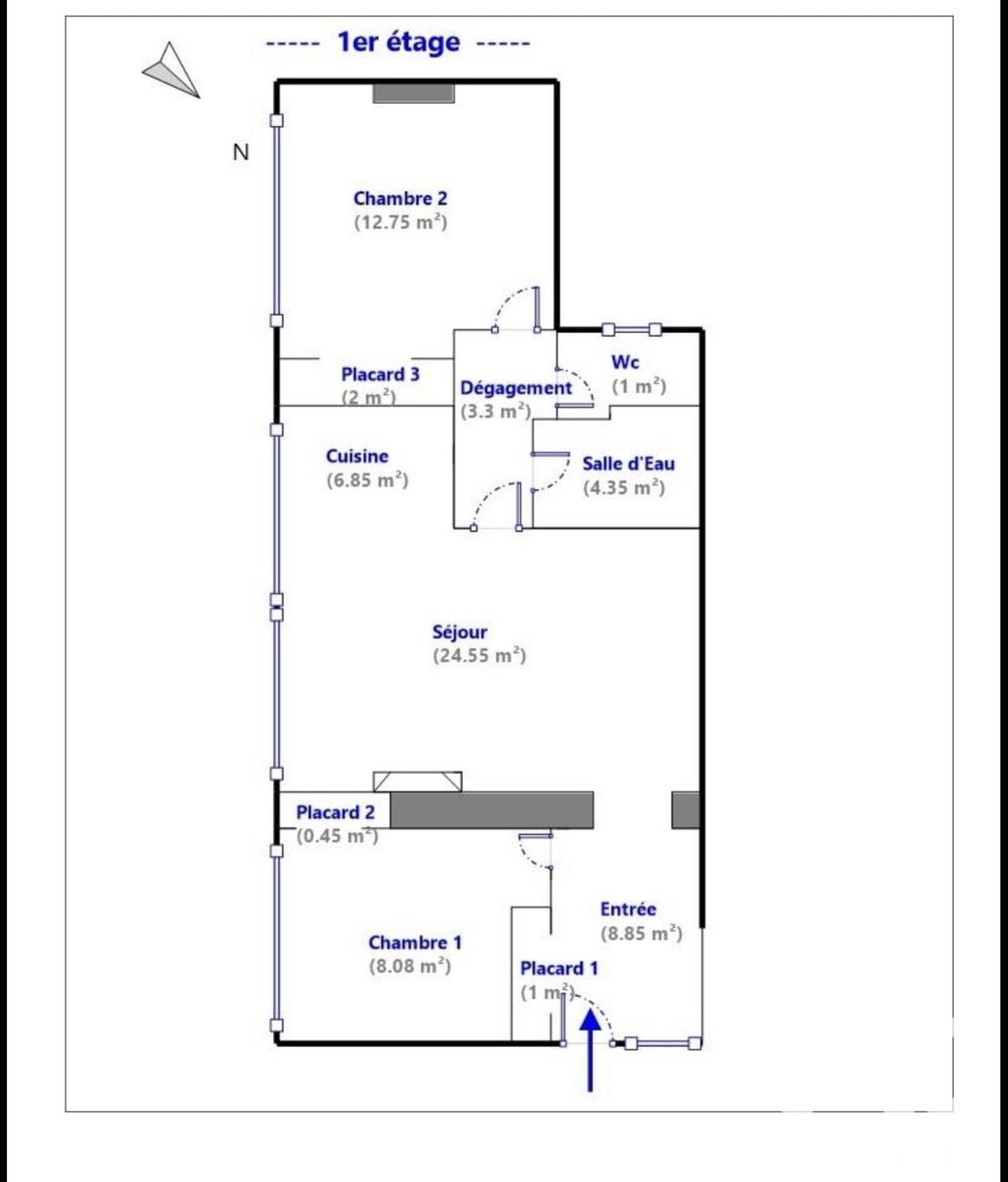 à vendre  Appartement Paris 11