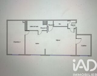  Appartement à vendre 3 pièces 52 m²