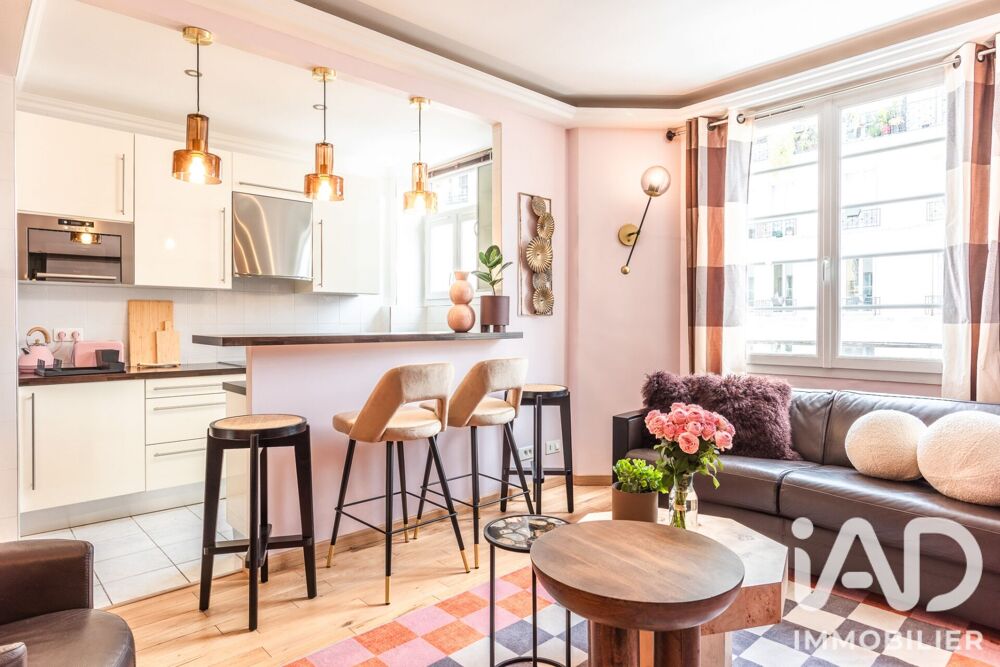 vente Appartement - 2 pièce(s) - 39 m² Paris 15