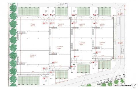   Vente Boutique/Local commercial 538 m&sup2; 