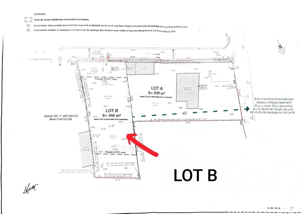 Vente Terrain Vente Terrain 368 m&sup2; Pontoise