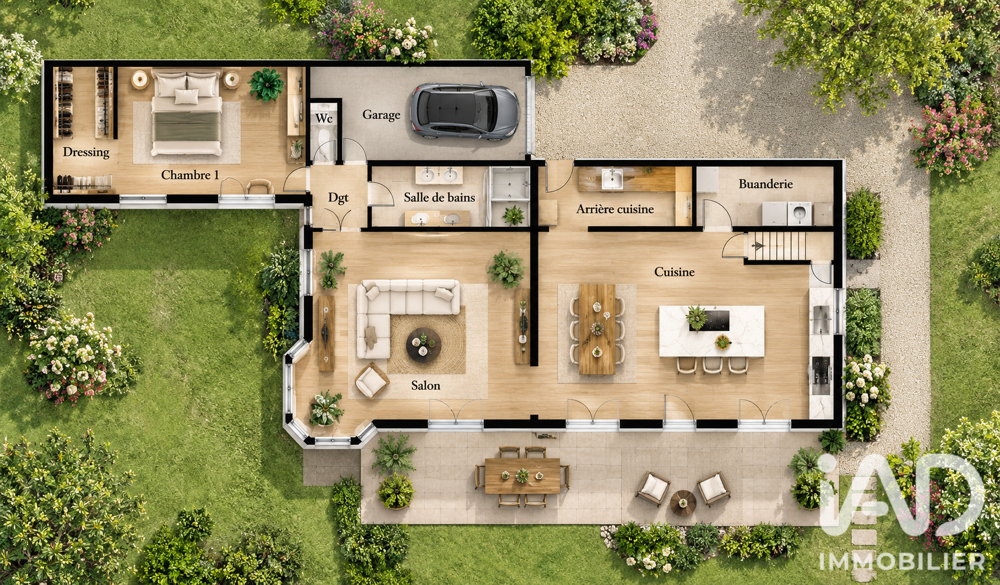 Vente Maison Vente Maison de village 7 pièces Auteuil