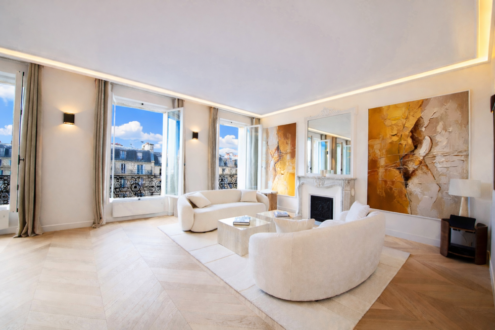 Vente Appartement Avenue Bosquet - 121 m² - Vue Tour Eiffel - Rénové architecte Paris 7