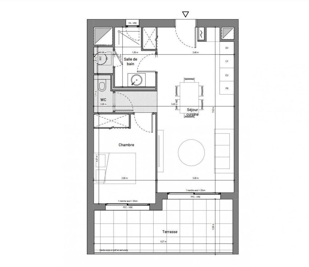 Vente Appartement 2 pièces