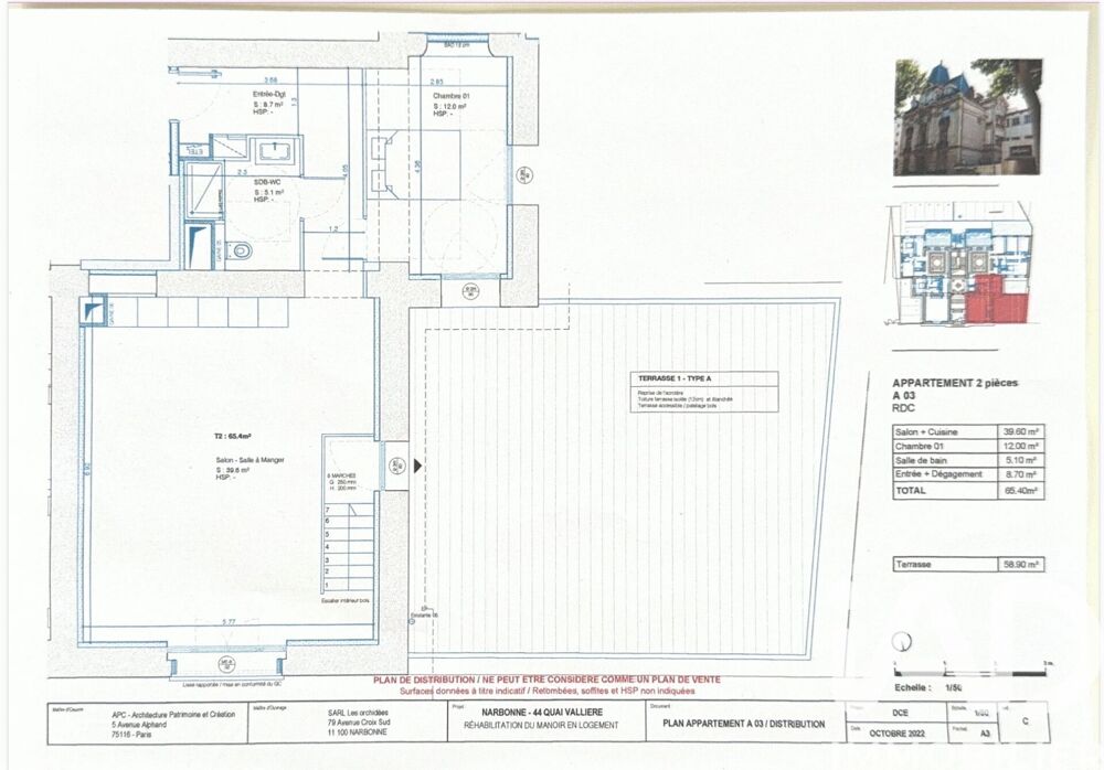 Vente Appartement 2 pièces