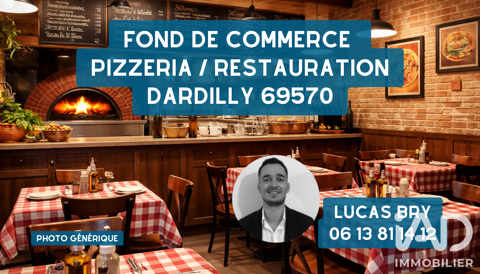 Vente Restaurant 60 m&sup2; 119800 69570 Dardilly