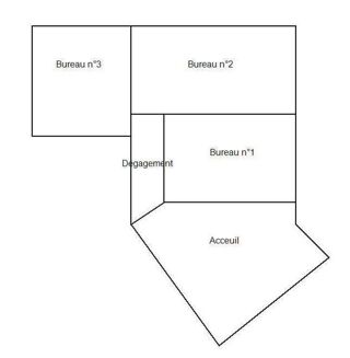   Location Bureaux 130 m&sup2; Blagnac